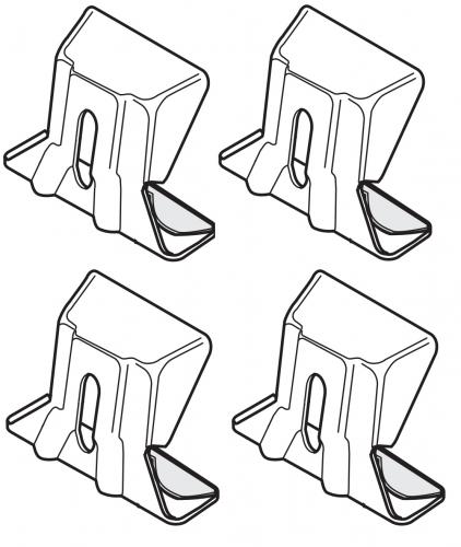 Atera Kit f. HR Relingträger Klemmplatte D #041004 Atera Kit f. HR Relingträger Klemmplatte D #041004