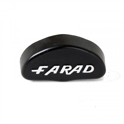 FARAD Abdeckkappe Endkappe Rohrkappe Deckel f�r ALU -Tragrohre mit Logo #90241/6