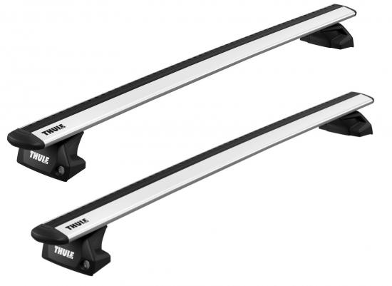 Thule Flush Rail WingBar Evo Dachtrger f. Ford Tourneo Connect Connect mit integrierter Reling, Bj. 2014-, Hochdachkombi