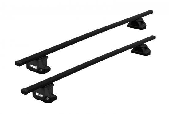 Thule Fixpoint SquareBar Evo Dachtrger f. Ford Transit Connect mit Fixpunkten, Bj. 2013-2023, Hochdachkombi