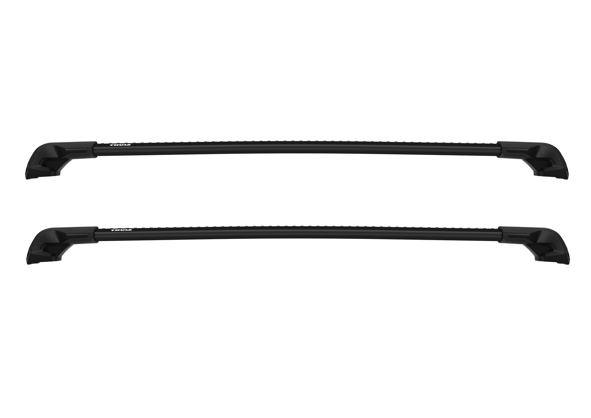 Thule Flush Rail Wingbar Edge Black Dachträger F Seat Leon Iii St Mit Integrierter Reling Bj